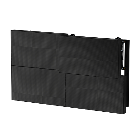 Каркас настенный выдвижного типа для LCD дисплеев CRT WMS W 2х2