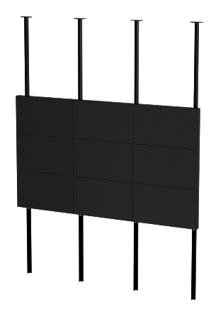 Каркас распорный выдвижного типа для LCD дисплеев CRT WMS FC 3х3